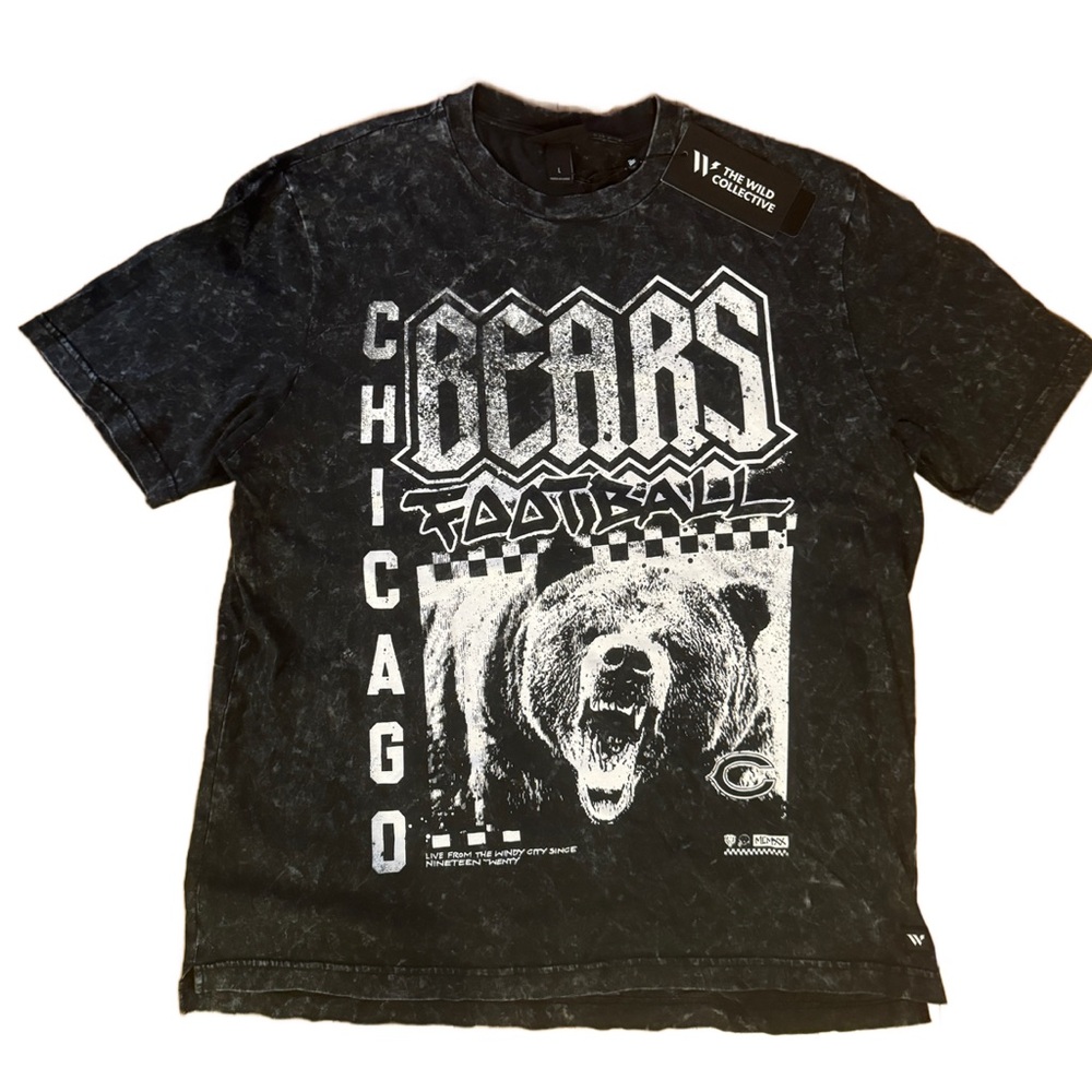 Chicago Bears tie dye shirt New NWT Youth Large